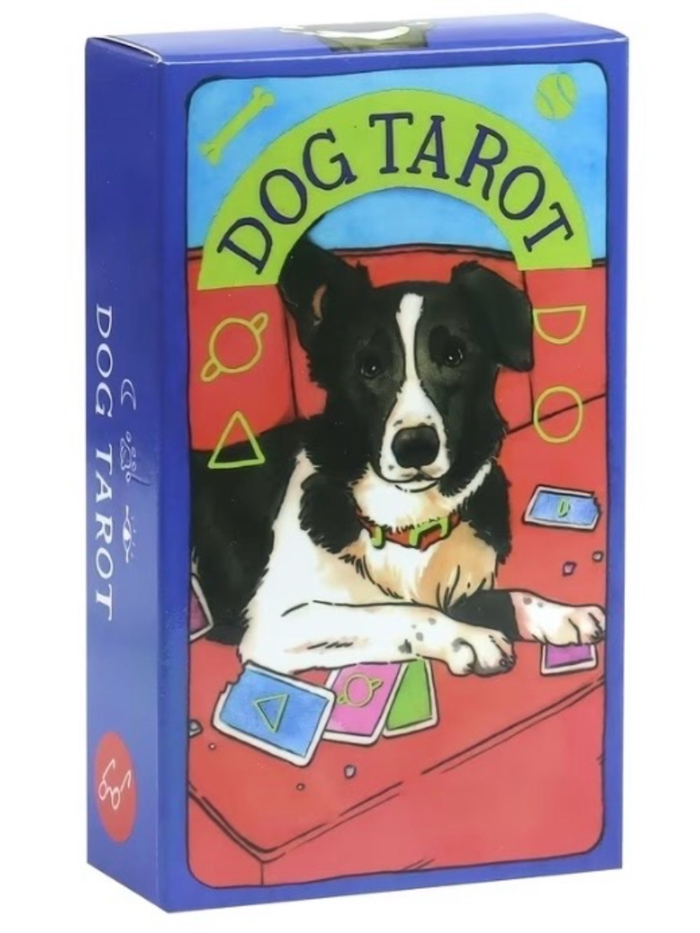 Dog Tarot Card Deck - 78 Cards with Multicolor Artwork